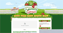 Desktop Screenshot of cueillettesaveurs.fr